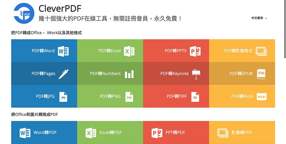 5個免費實用的PDF編輯線上工具推薦 - cleverpdf