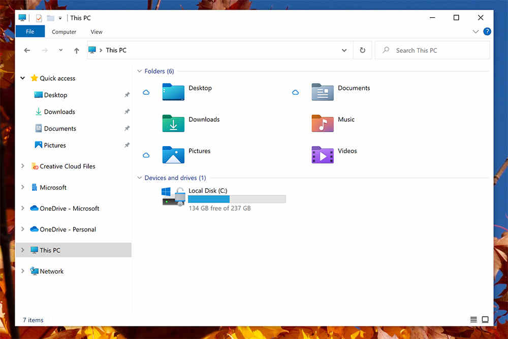微軟Windows 10更新 - 全新圖示