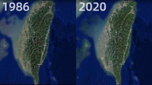 Google Earth Timelapse縮時攝影全新功能，在線觀看地球各地37年間的演變影片！