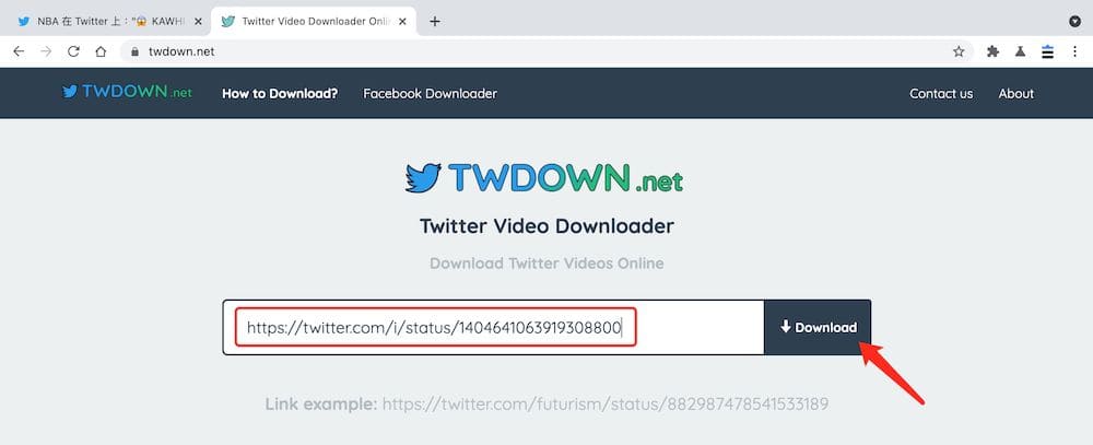 Twitter下載工具推薦 - twdown - 張貼連結