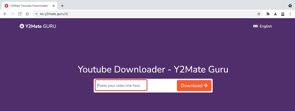 Y2mate YouTube to MP3教學 - 複製張貼連結
